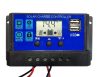 12V 2x10w Watt napelemes töltő szett töltésvezérlővel