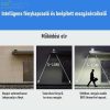 Nagy teljesítményű távirányítós, mozgásérzékelős, napelemes LED kültéri lámpa- 320w-480w-640W - Választható teljesítmény