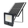 Napelemes Led Reflektor, mozgásérzékelővel és távirányítóval, 1800 lm, IP65