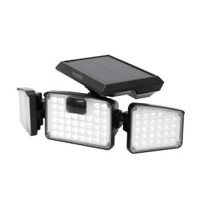   Napelemes LED reflektor, 700 lumen, mozgásérzékelő, 3 világítási mód, IP65