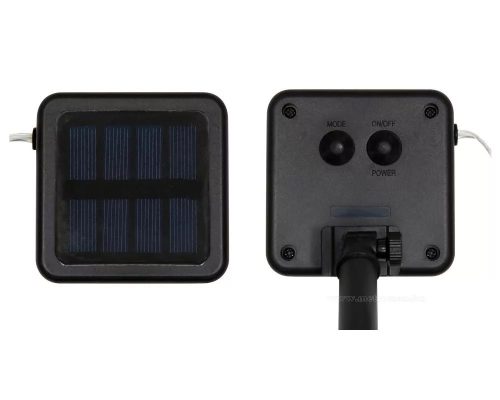 Napvitorla napelemes LED világítással