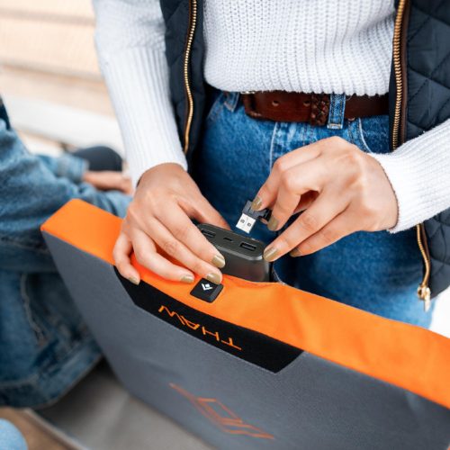 Fűthető ülőpárna,Powerbankkal, 10.000 mAh kapacitás, 3 üzemmód, újratölthető