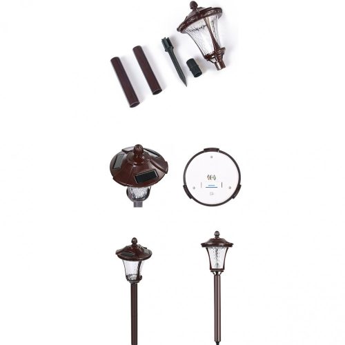 Napelemes Lámpa 65 cm Magas, Hideg Fehér