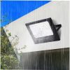 Napelemes reflektor, 281 LED, 150 W, Napelem Panellel, SZerelékekkel