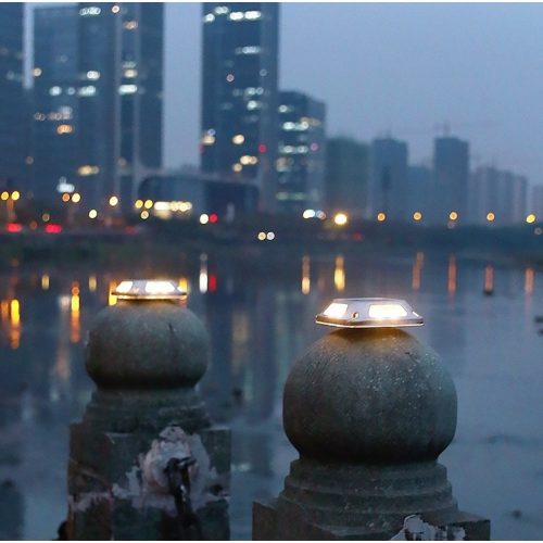 4 db-os napelemes lámpa szett,6-12 óra világítás,  meleg fehér fény