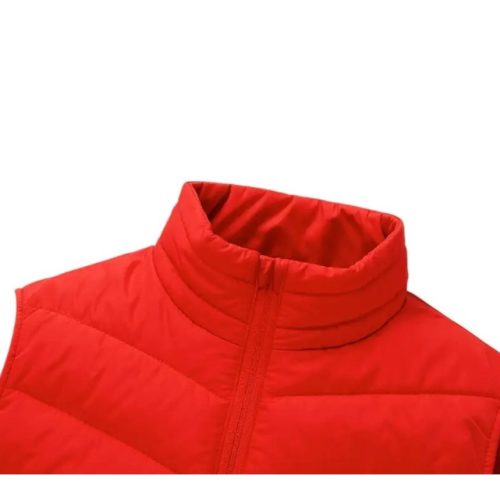 Fűthető Uniszex mellény, 2 fűtési zóna, pamut töltet, 3 hőmérsékleti beállítás, USB töltés, piros, fekete, terepmintás, M-XXXL méret