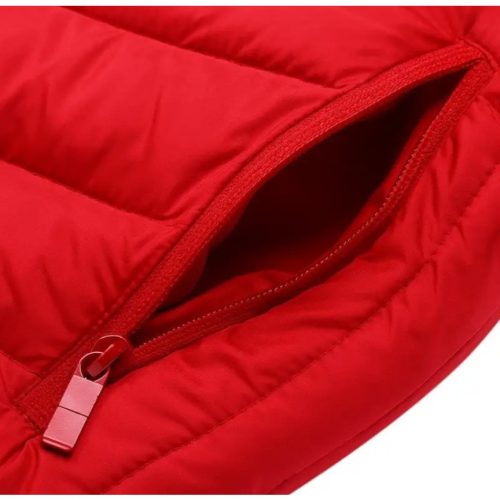 Fűthető Uniszex mellény, 2 fűtési zóna, pamut töltet, 3 hőmérsékleti beállítás, USB töltés, piros, fekete, terepmintás, M-XXXL méret