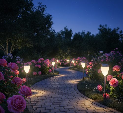 2db Napelemes, leszúrható, elegáns lámpa, 62cm magas