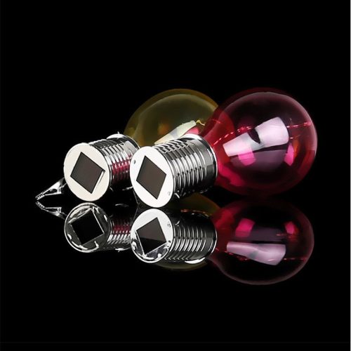 Napelemes LED izzó (Választható színekben) 