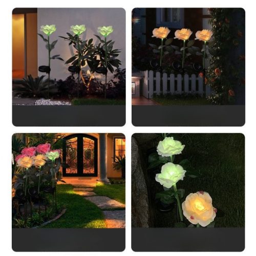 Rózsa formájú lámpa (75 cm magas)